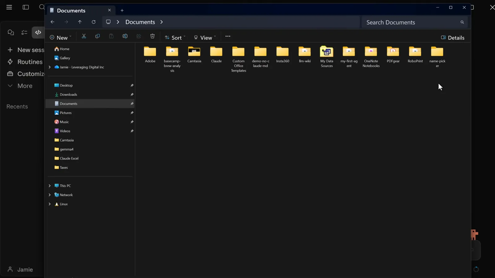 Claude Code desktop mode menu showing Ask permissions, Accept edits and Plan mode with Bypass permissions and Auto mode greyed out until enabled in settings