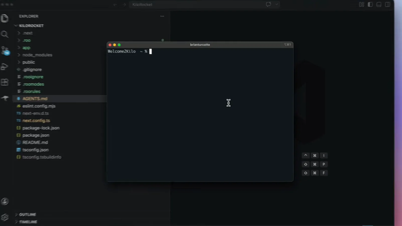 macOS terminal finishing the code --install-extension kilocode.Kilo-Code command that installs the Kilo Code extension after the Roo Code shutdown macOS terminal finishing the code --install-extension kilocode.Kilo-Code command that installs the Kilo Code extension after the Roo Code shutdown